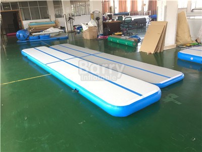 Wholesale Gymnastics Inflatable 6m Air Track Double DWF Gym Mat Inflatable Air Tumble Track For Sale BY-AT-110